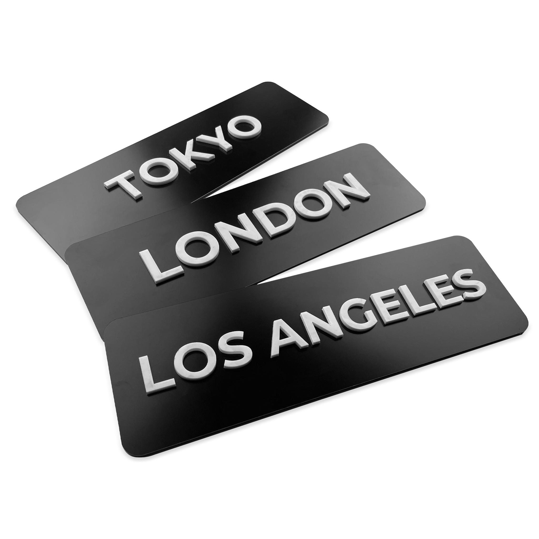 WORLD CLOCK SIGN - ALUMADESIGNCO Door Signs - Custom Door Signs For Business & Office