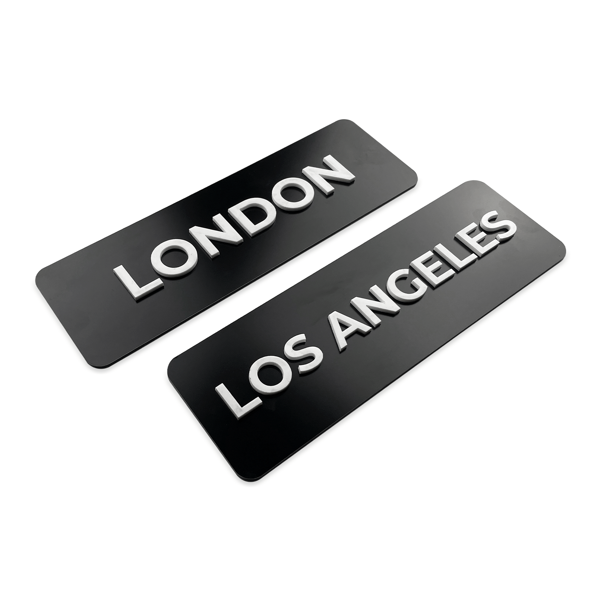 WORLD CLOCK SIGN - ALUMADESIGNCO Door Signs - Custom Door Signs For Business & Office