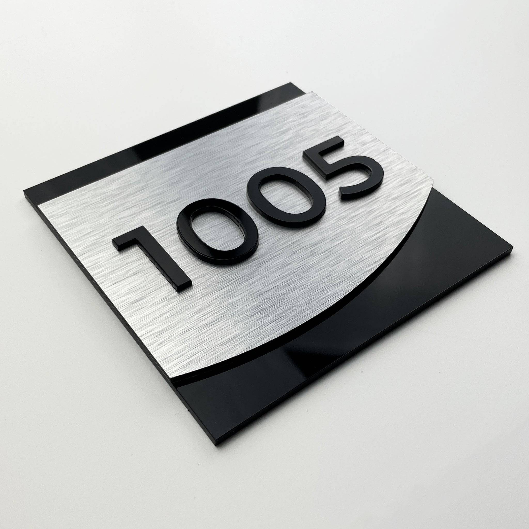 SILVER SUITE ROOM SIGNAGE - ALUMADESIGNCO Door Signs - Custom Door Signs For Business & Office