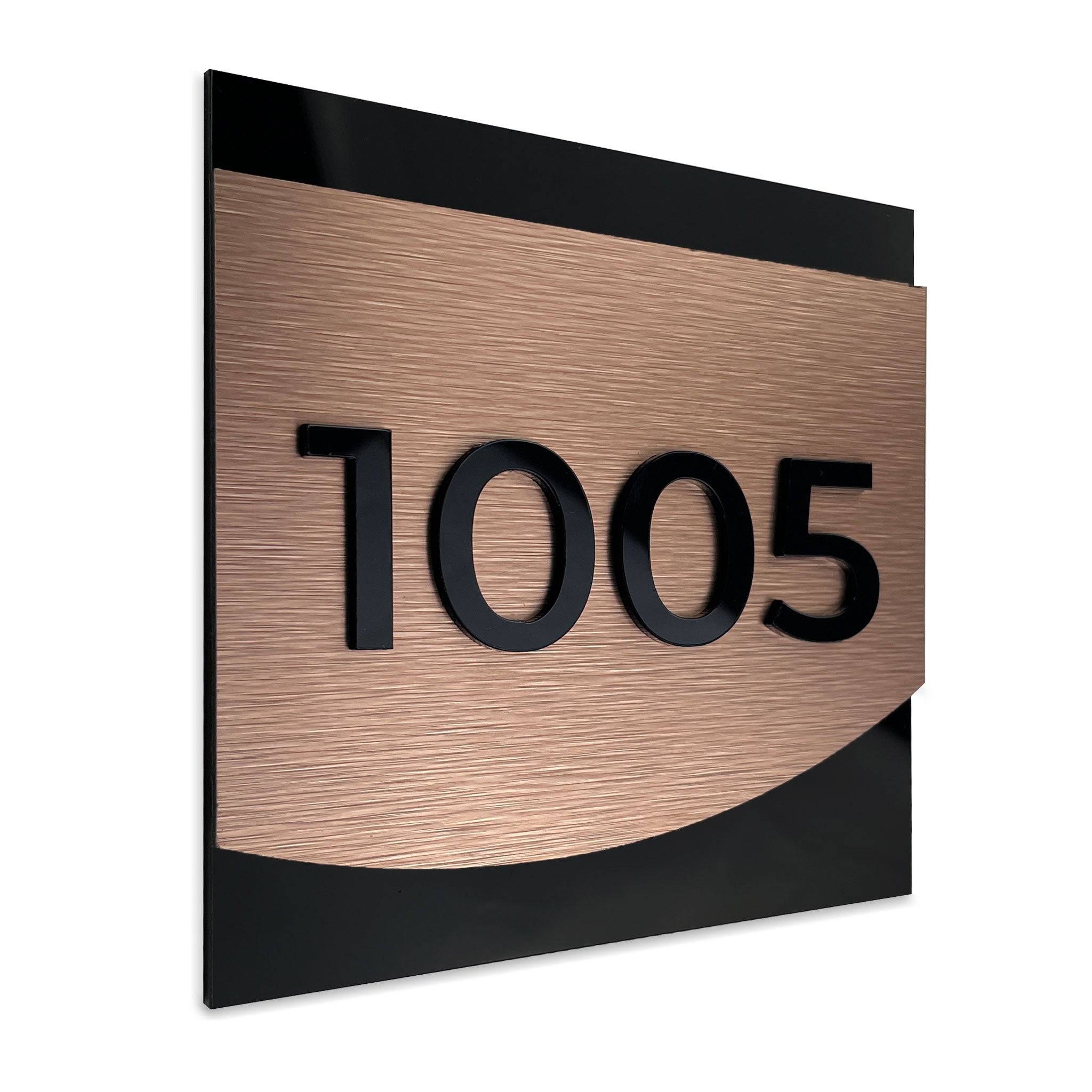 PREMIUM HOTEL ROOM SIGNAGE - ALUMADESIGNCO Door Signs - Custom Door Signs For Business & Office