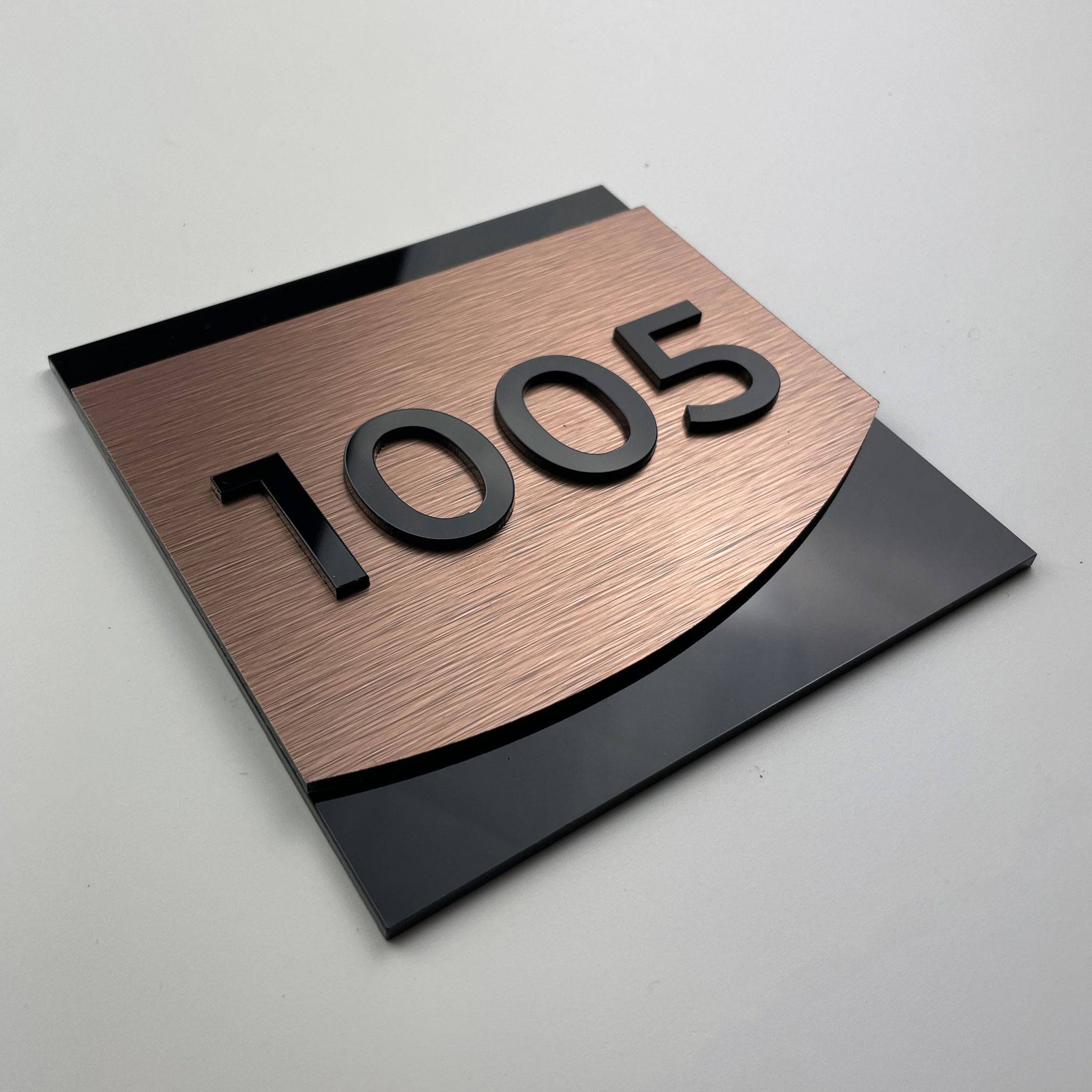 PREMIUM HOTEL ROOM SIGNAGE - ALUMADESIGNCO Door Signs - Custom Door Signs For Business & Office