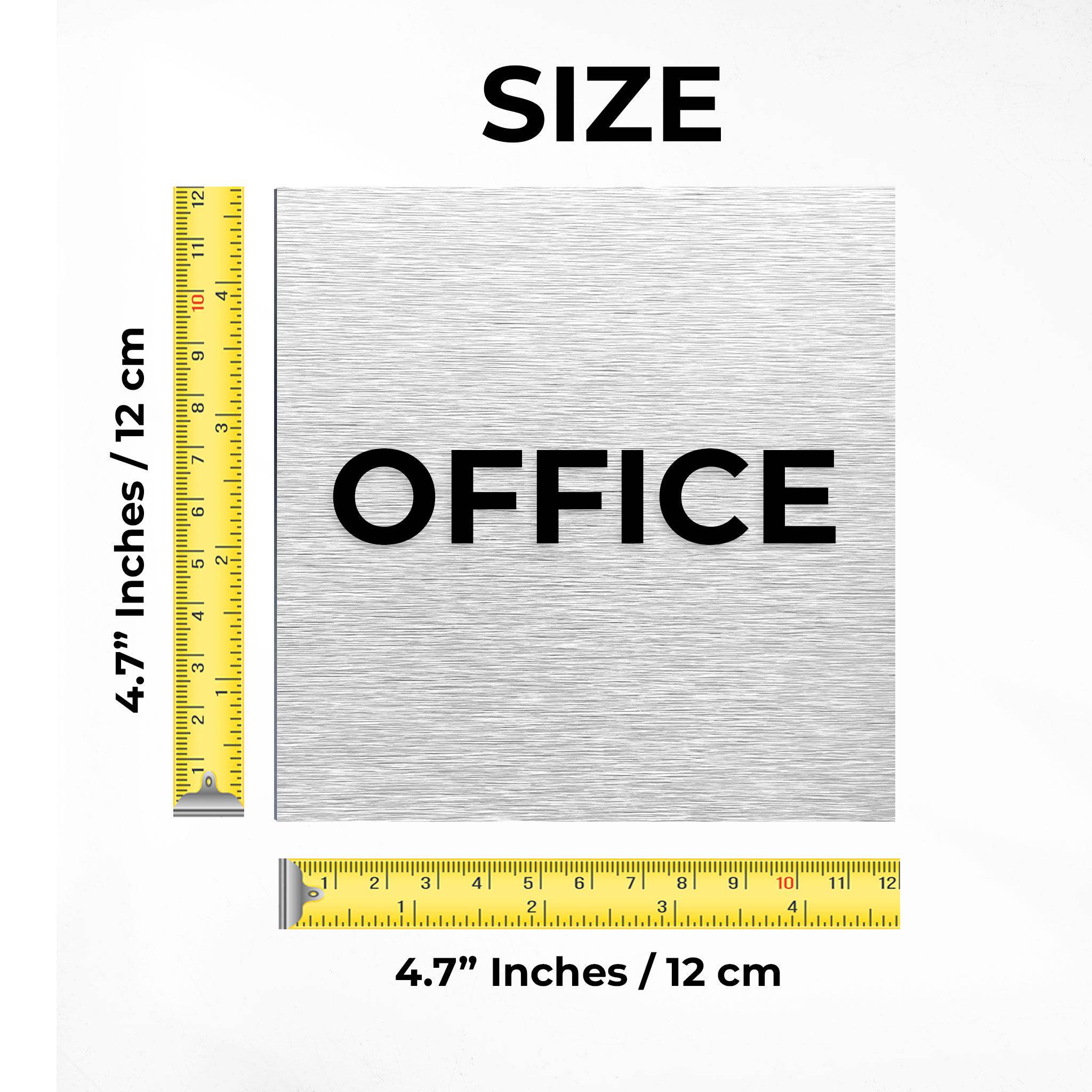 OFFICE SIGN - ALUMADESIGNCO Door Signs - Custom Door Signs For Business & Office