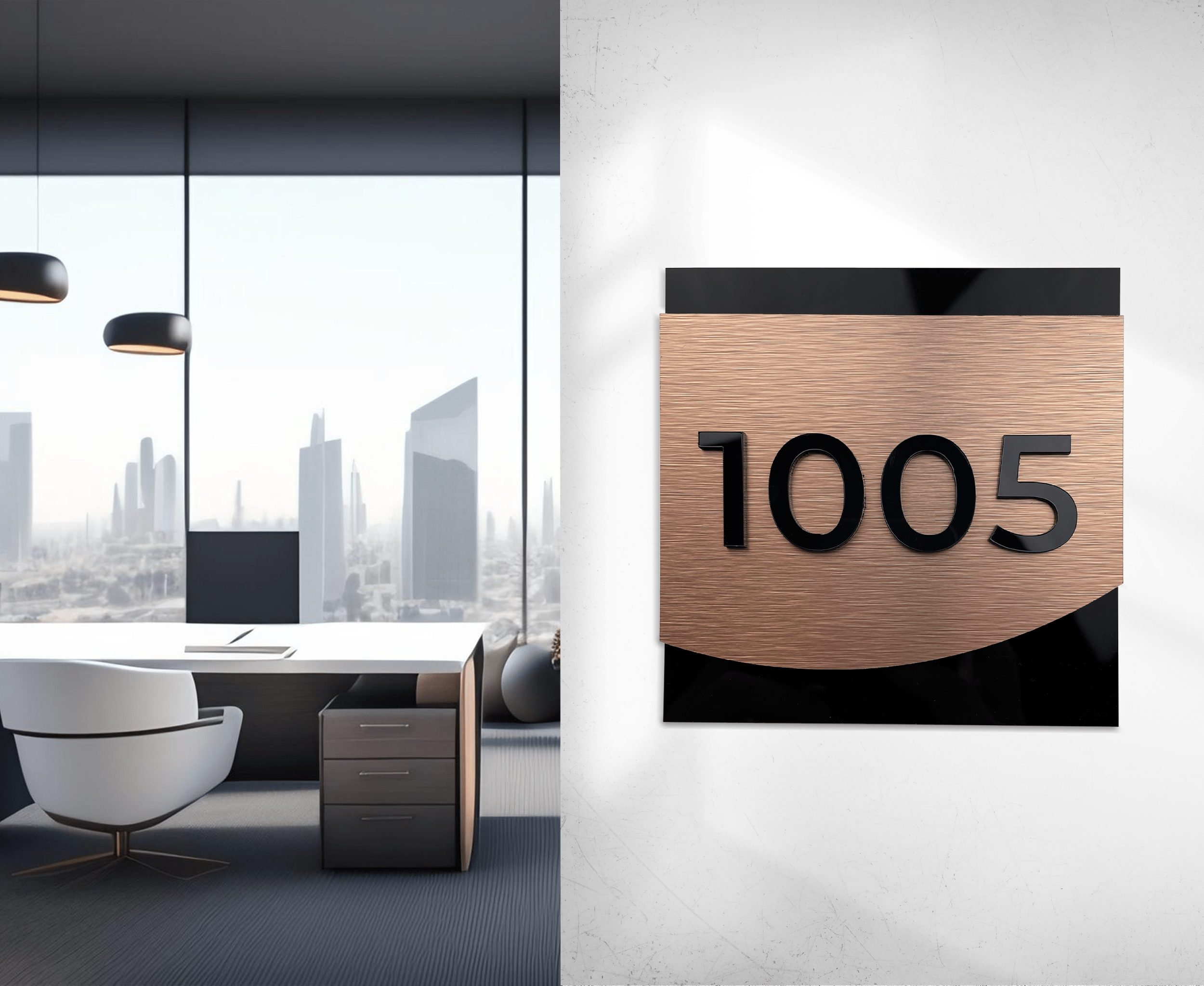 PREMIUM HOTEL ROOM SIGNAGE - ALUMADESIGNCO Door Signs - Custom Door Signs For Business & Office