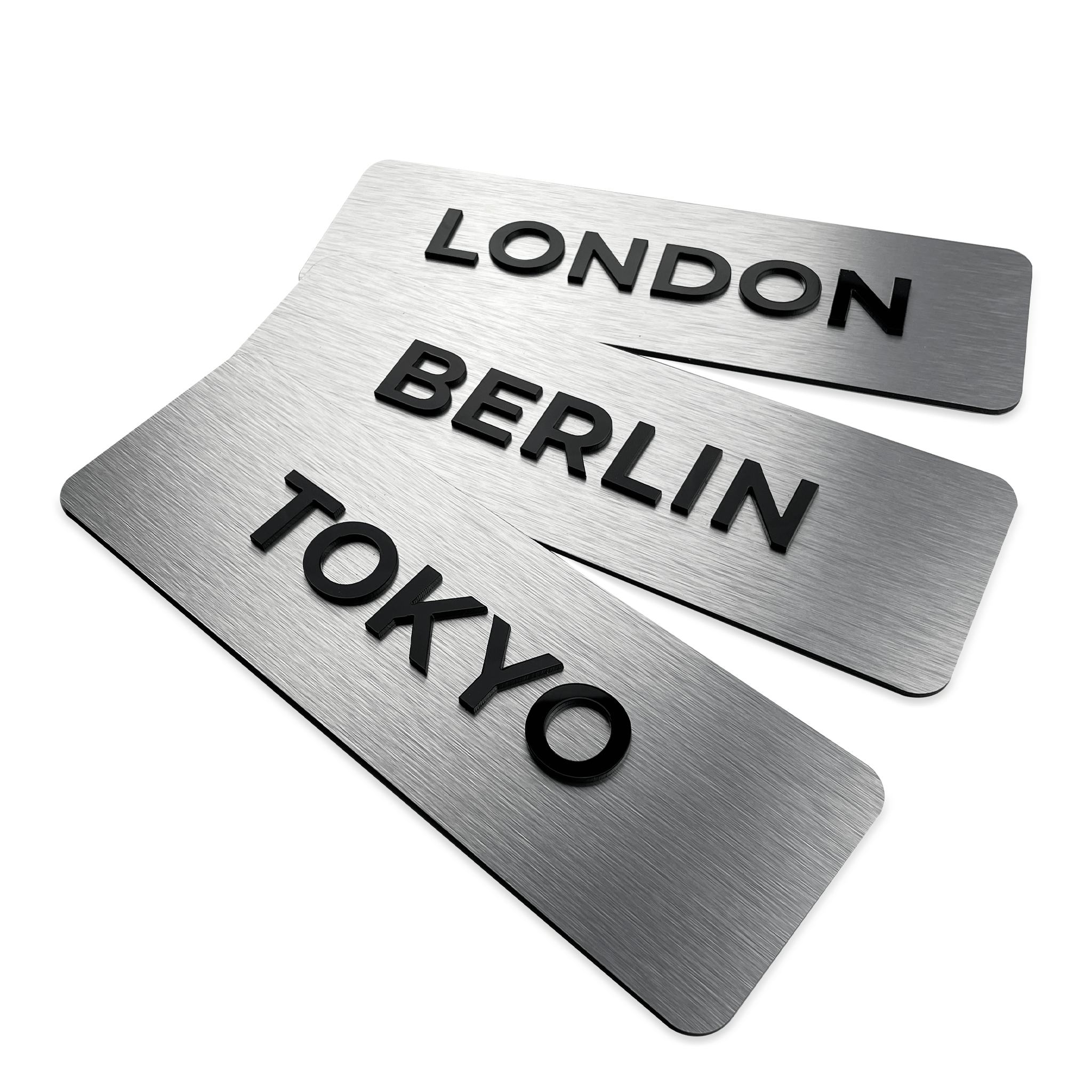 CUSTOM TIME ZONE SIGN - ALUMADESIGNCO Door Signs - Custom Door Signs For Business & Office