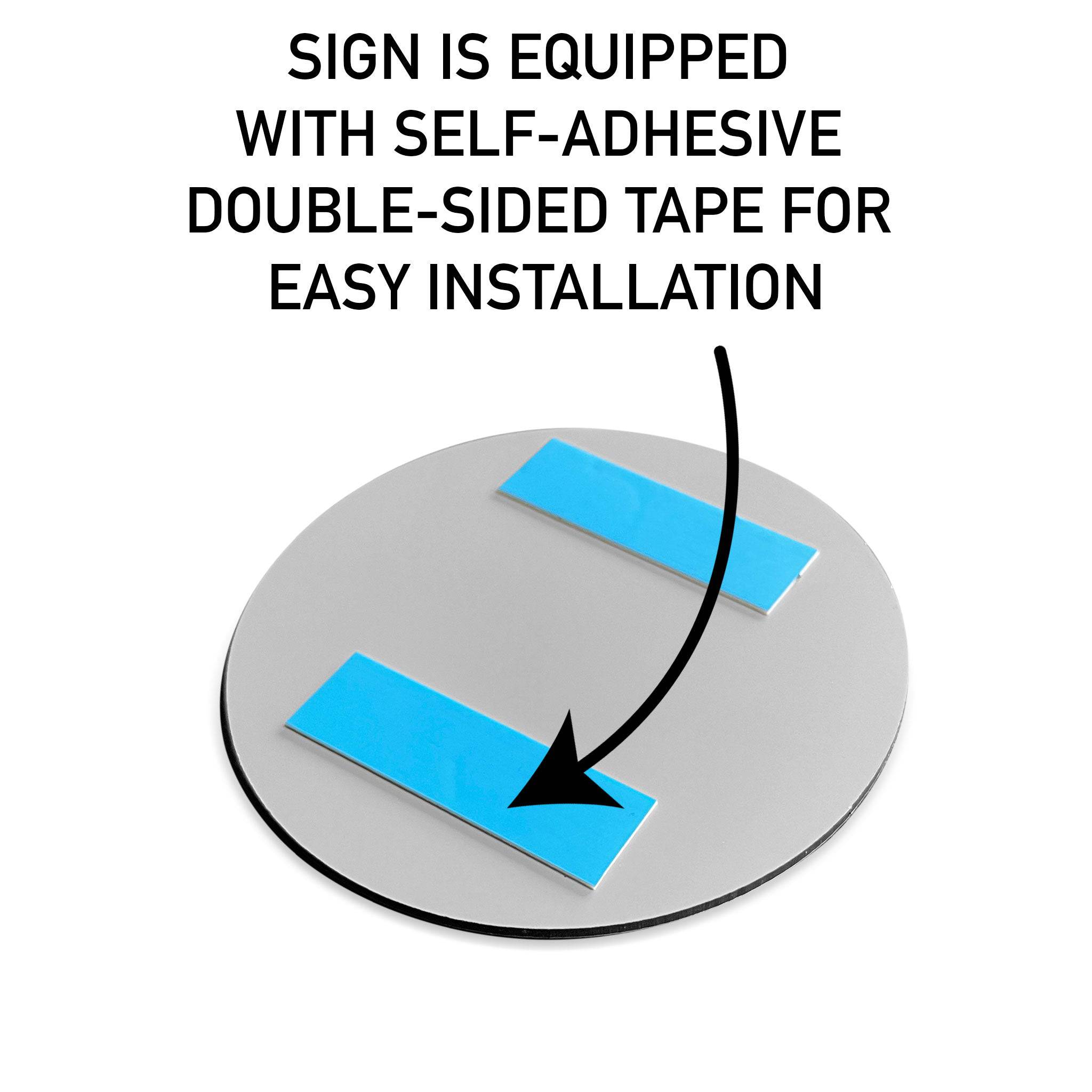 ELECTRICITY SIGN - ALUMADESIGNCO Door Signs - Custom Door Signs For Business & Office