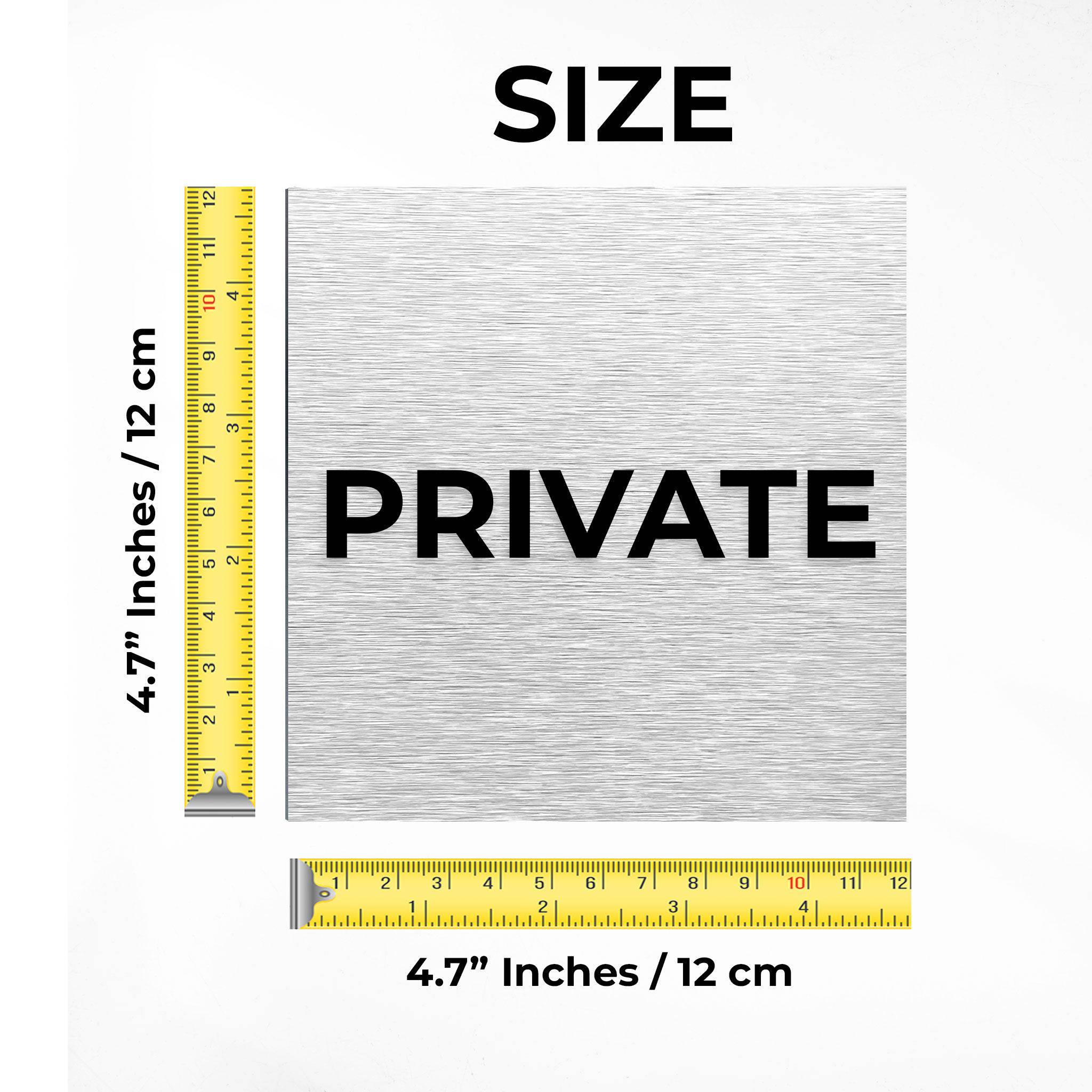 PRIVATE ROOM SIGNAGE - ALUMADESIGNCO Door Signs - Custom Door Signs For Business & Office