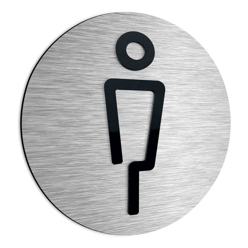 MALE ONLY SIGN - ALUMADESIGNCO Door Signs - Custom Door Signs For Business & Office