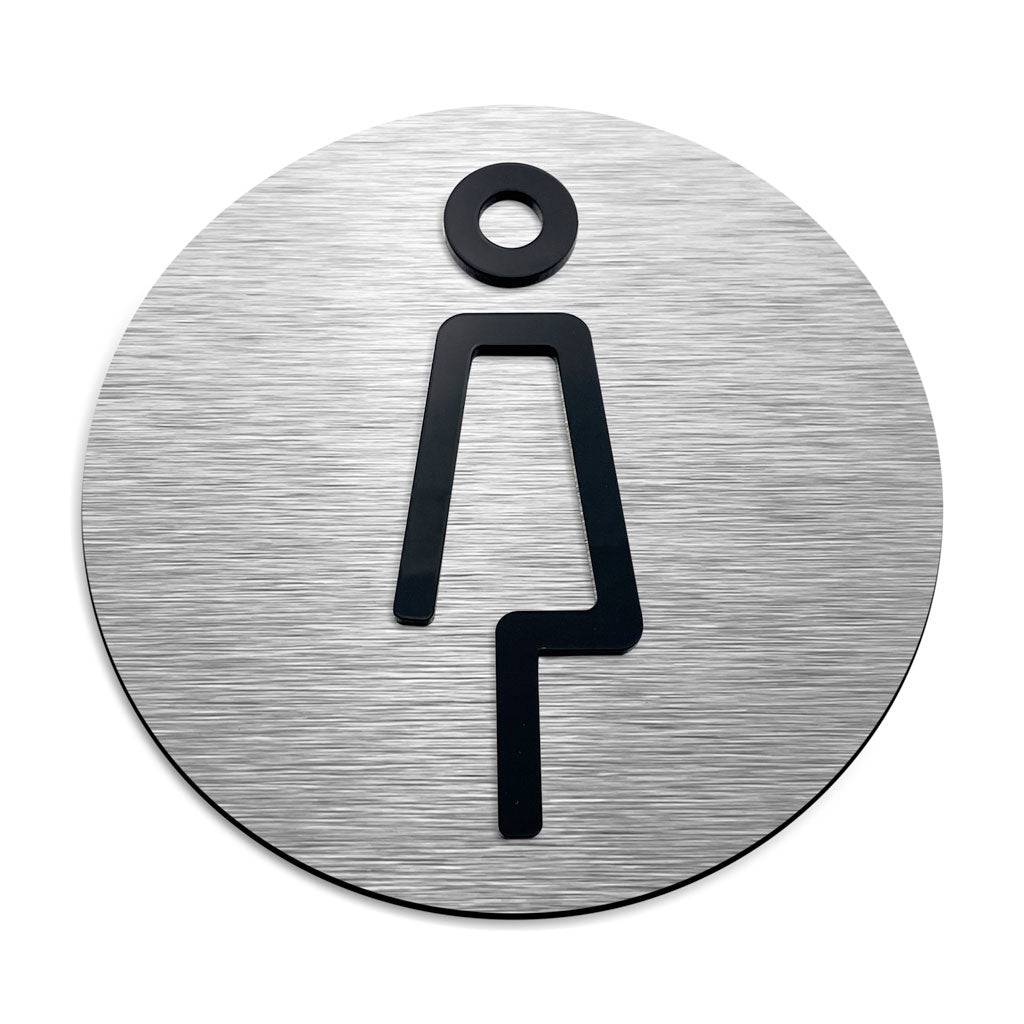 WOMEN ONLY SIGN - ALUMADESIGNCO Door Signs - Custom Door Signs For Business & Office