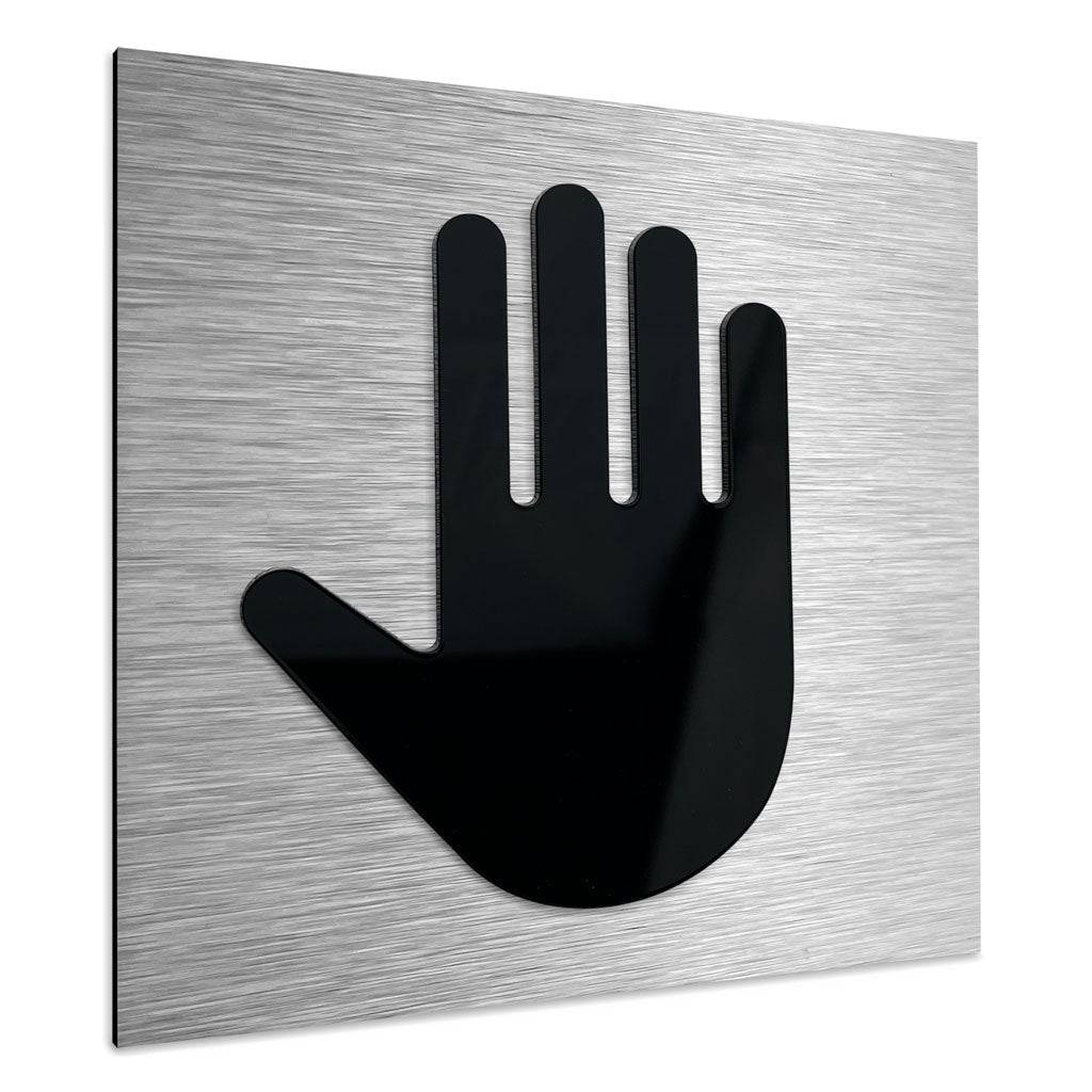 EMPLOYEES ONLY SIGN - ALUMADESIGNCO Door Signs - Custom Door Signs For Business & Office