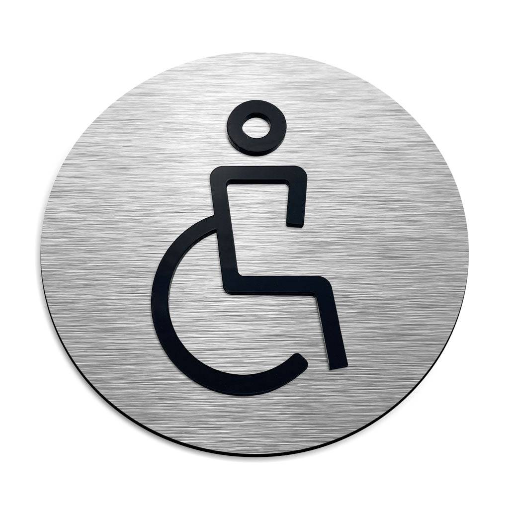 HANDICAP ONLY SIGN - ALUMADESIGNCO Door Signs - Custom Door Signs For Business & Office