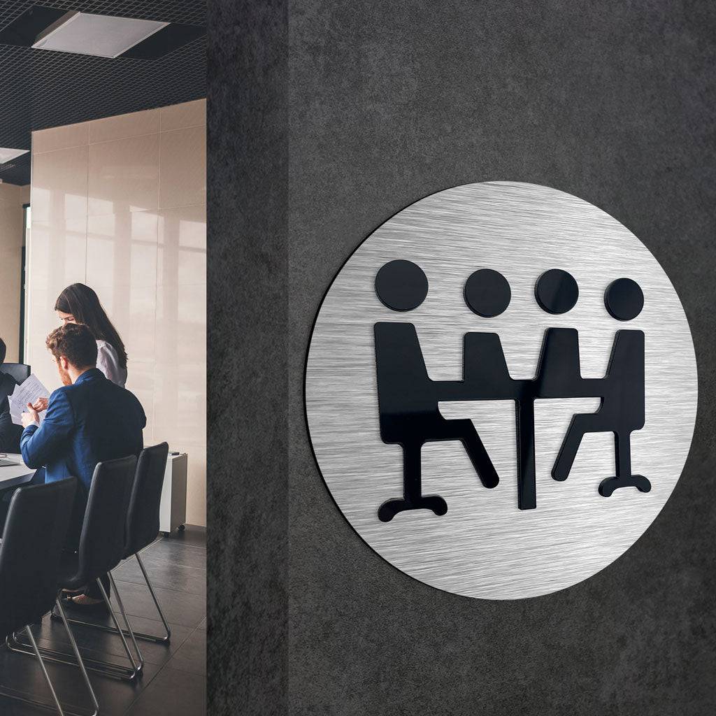 ACRYLIC CONFERENCE ROOM SIGNS - ALUMADESIGNCO Door Signs - Custom Door Signs For Business & Office