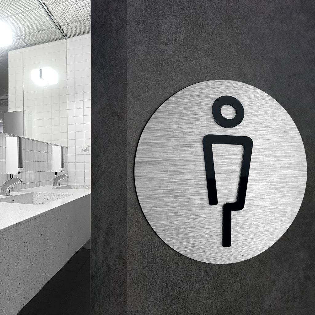 MALE ONLY SIGN - ALUMADESIGNCO Door Signs - Custom Door Signs For Business & Office