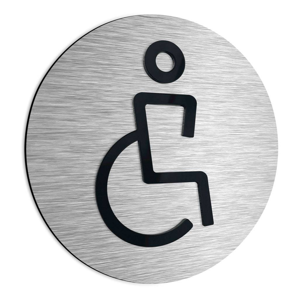 HANDICAP ONLY SIGN - ALUMADESIGNCO Door Signs - Custom Door Signs For Business & Office