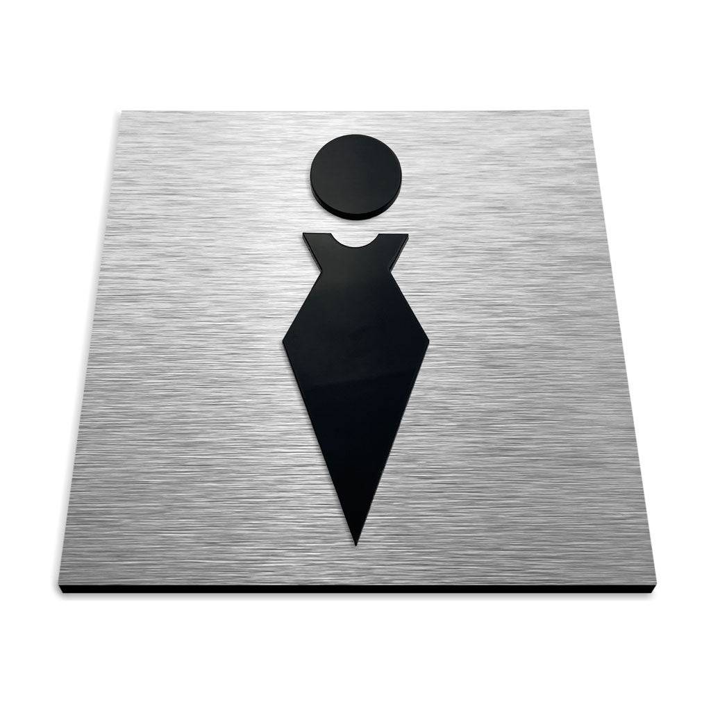 WOMENS BATHROOM SIGNS - ALUMADESIGNCO Door Signs - Custom Door Signs For Business & Office