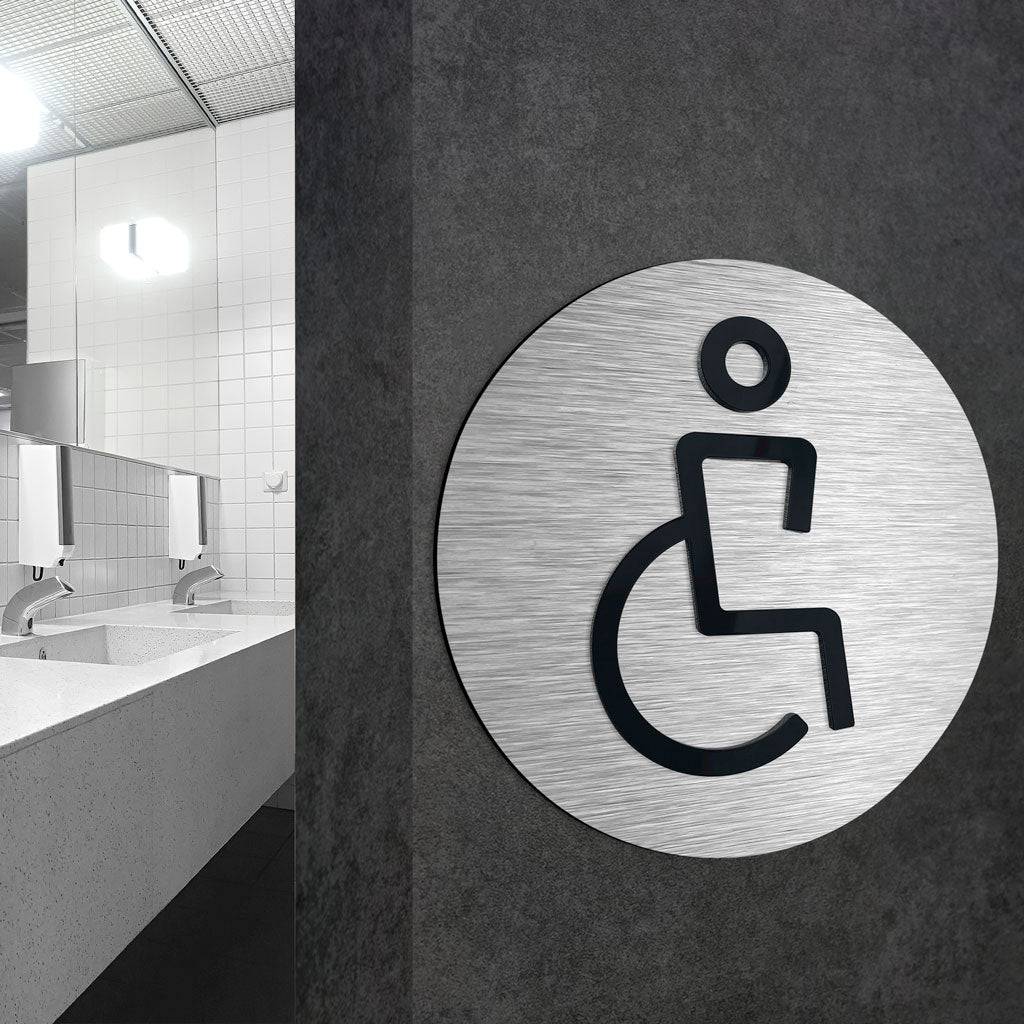 HANDICAP ONLY SIGN - ALUMADESIGNCO Door Signs - Custom Door Signs For Business & Office