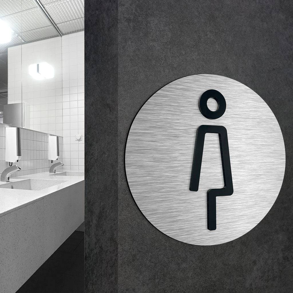 WOMEN ONLY SIGN - ALUMADESIGNCO Door Signs - Custom Door Signs For Business & Office
