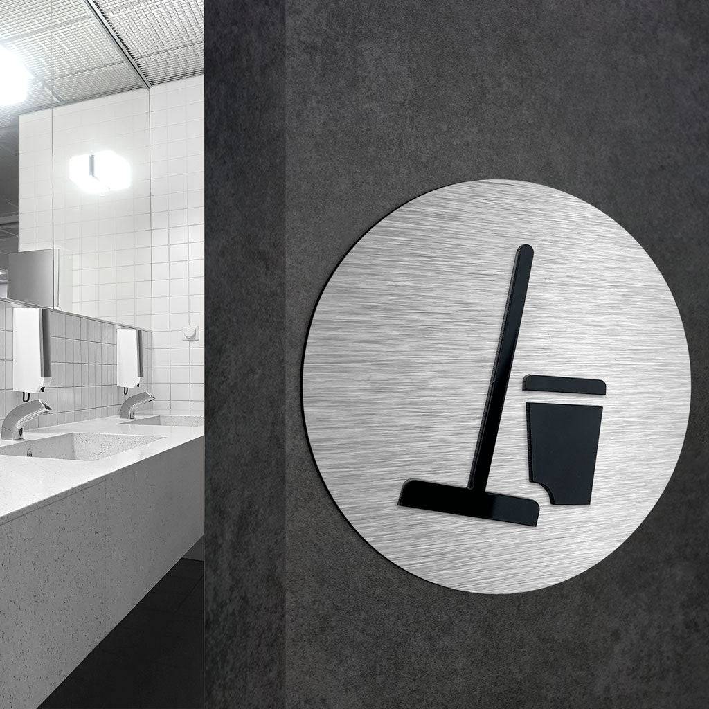 HOTEL ROOM CLEANING SIGN - ALUMADESIGNCO Door Signs - Custom Door Signs For Business & Office