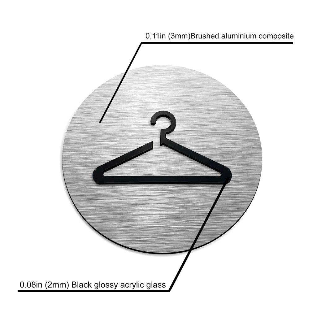 LOCKER ROOM SIGN - ALUMADESIGNCO Door Signs - Custom Door Signs For Business & Office