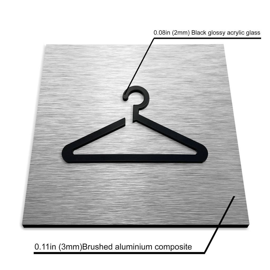 FITTING ROOM SIGN - ALUMADESIGNCO Door Signs - Custom Door Signs For Business & Office