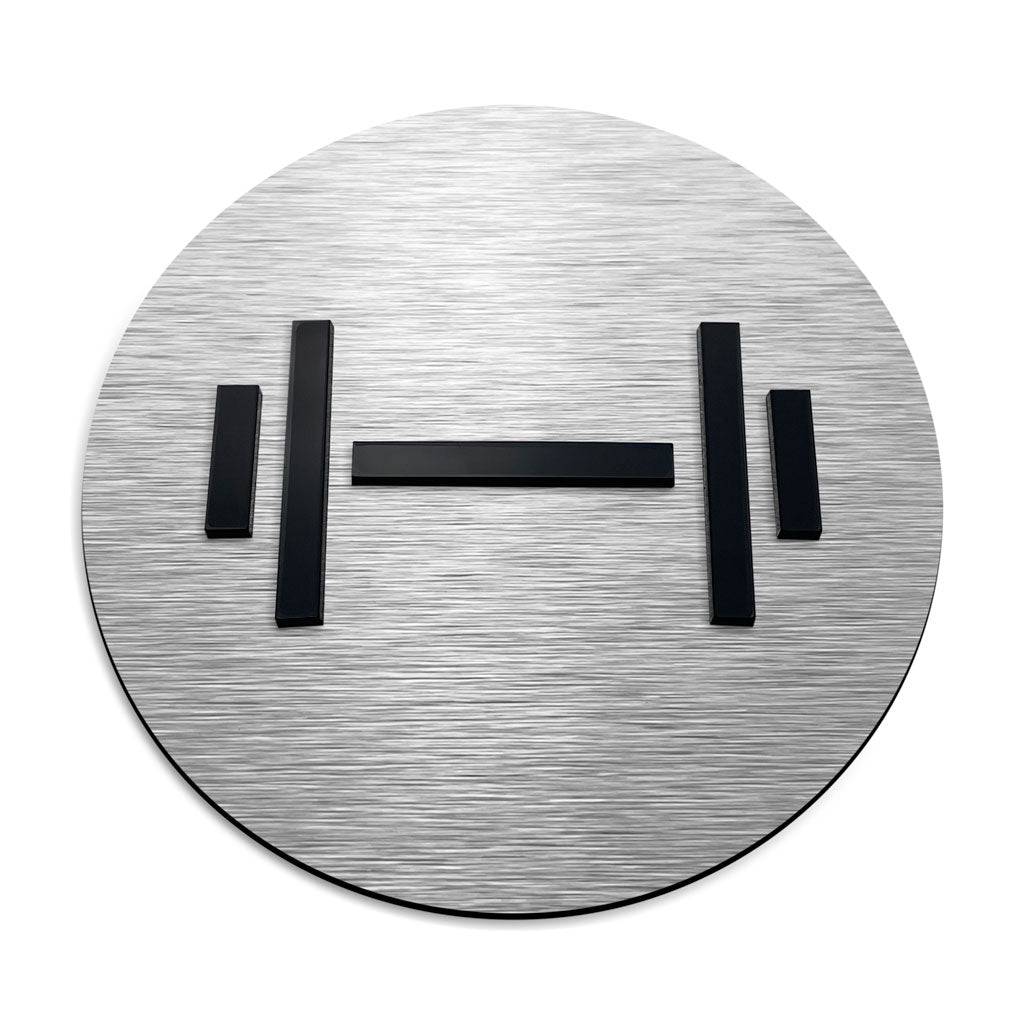 FITNESS CENTER SIGNS - ALUMADESIGNCO Door Signs - Custom Door Signs For Business & Office