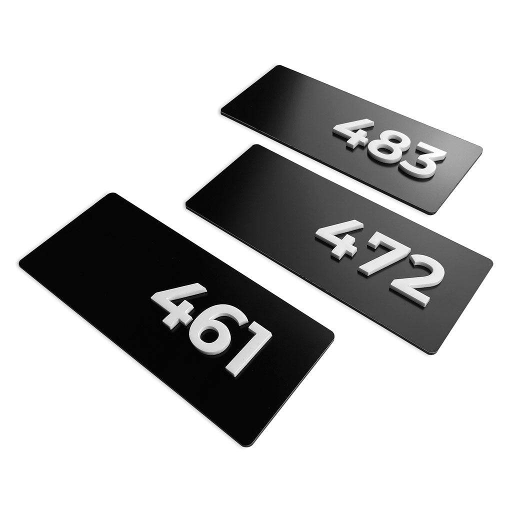 SUITE NUMBER SIGNS - ALUMADESIGNCO Door Signs - Custom Door Signs For Business & Office