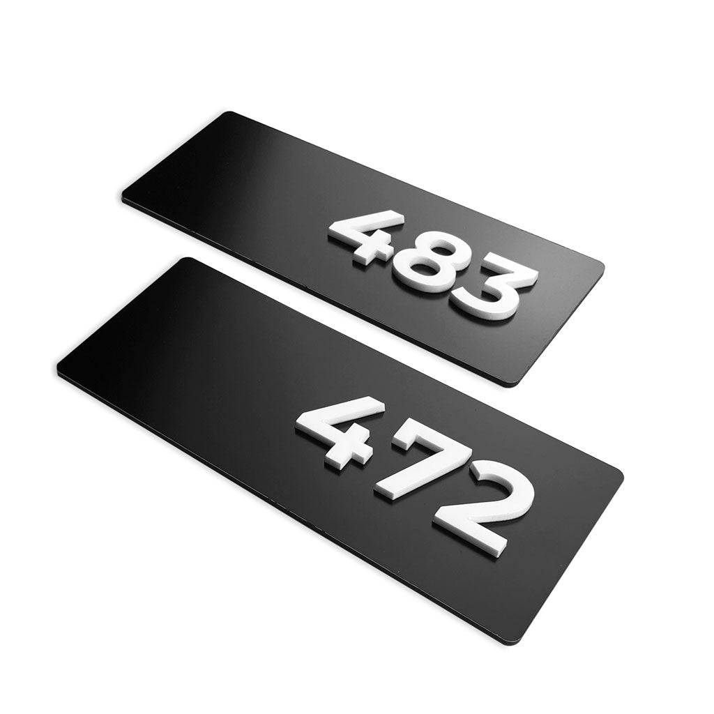SUITE NUMBER SIGNS - ALUMADESIGNCO Door Signs - Custom Door Signs For Business & Office