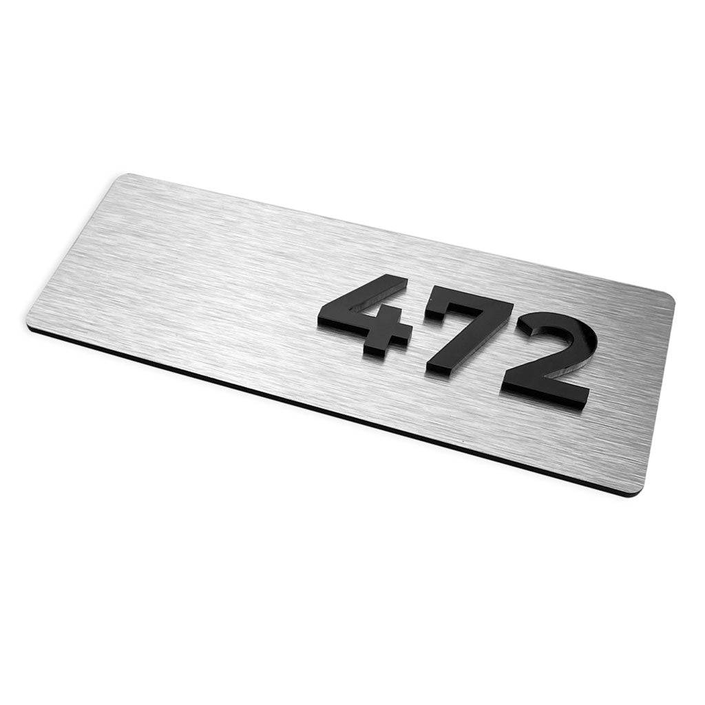 APARTMENT NUMBER SIGNS - ALUMADESIGNCO Door Signs - Custom Door Signs For Business & Office