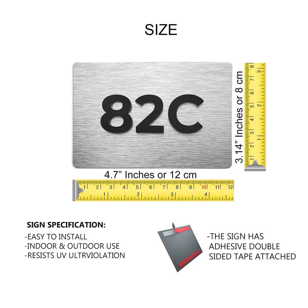 ROOM NUMBERS FOR DOORS - ALUMADESIGNCO Door Signs - Custom Door Signs For Business & Office