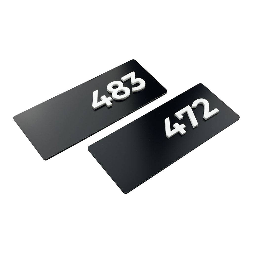 SUITE NUMBER SIGNS - ALUMADESIGNCO Door Signs - Custom Door Signs For Business & Office