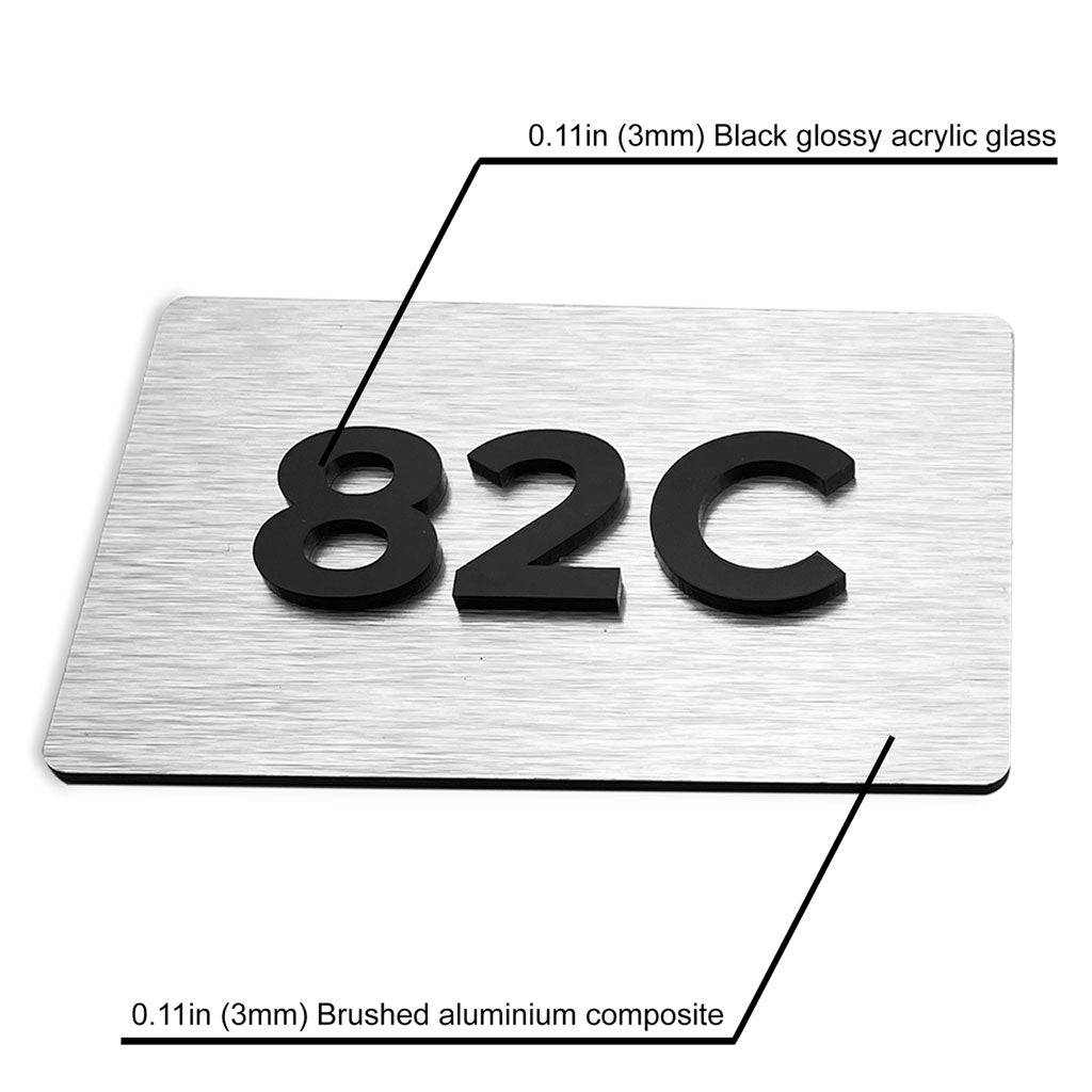 ROOM NUMBERS FOR DOORS - ALUMADESIGNCO Door Signs - Custom Door Signs For Business & Office