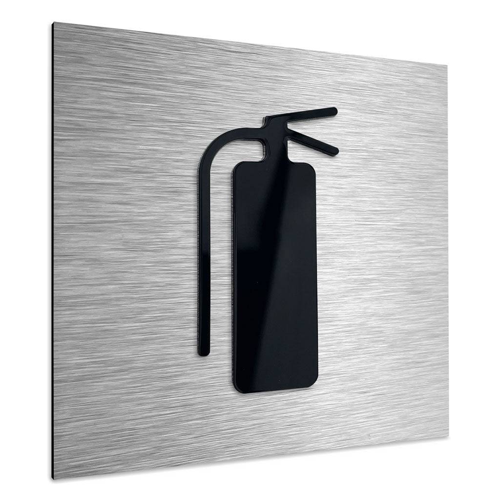 FIRE EXTINGUISHER LABEL - ALUMADESIGNCO Door Signs - Custom Door Signs For Business & Office