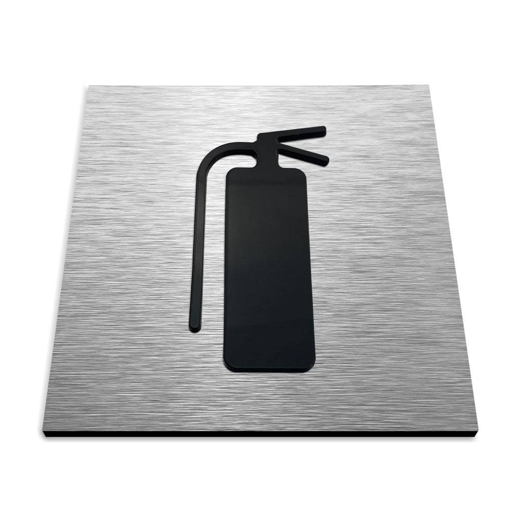 FIRE EXTINGUISHER LABEL - ALUMADESIGNCO Door Signs - Custom Door Signs For Business & Office