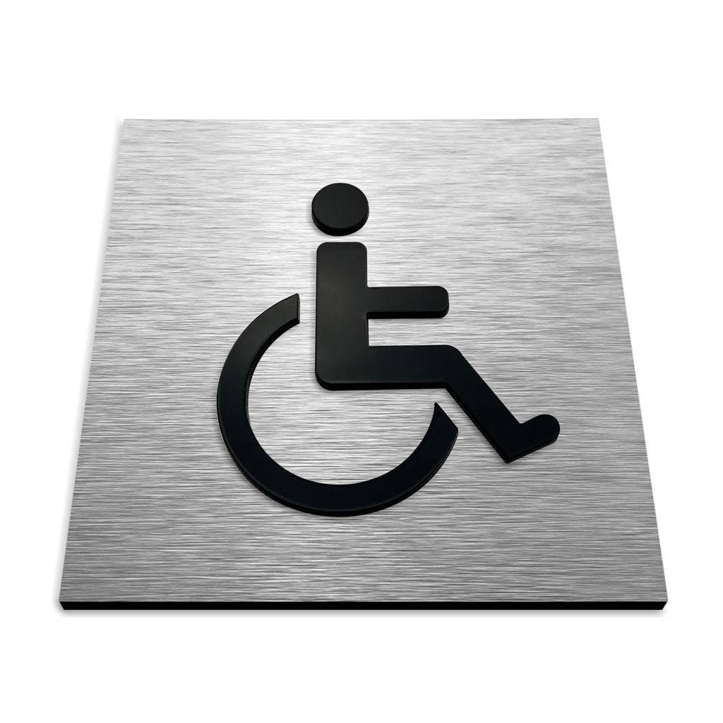 DISABLED SIGN - ALUMADESIGNCO Door Signs - Custom Door Signs For Business & Office