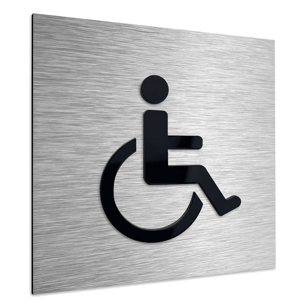 DISABLED SIGN - ALUMADESIGNCO Door Signs - Custom Door Signs For Business & Office