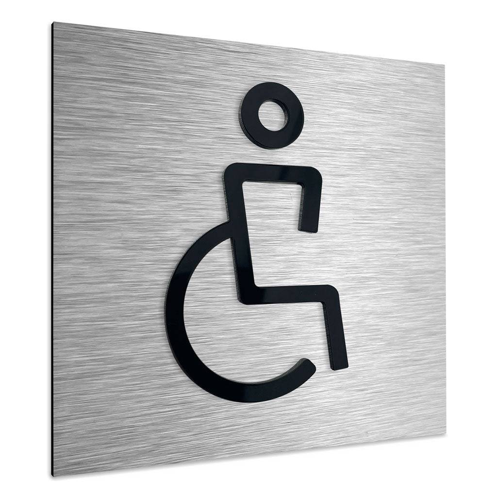 HANDICAP RESTROOM SIGN - ALUMADESIGNCO Door Signs - Custom Door Signs For Business & Office