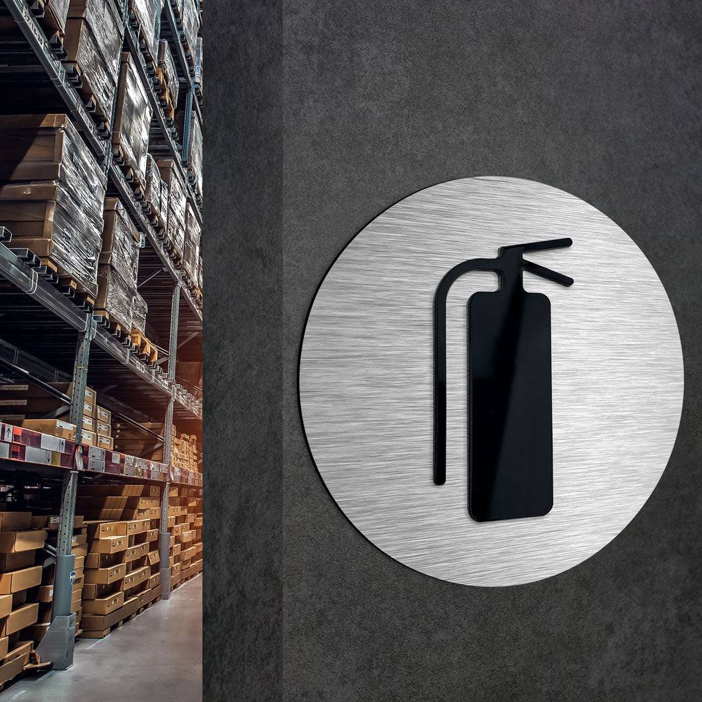 EXTINGUISHER SIGN - ALUMADESIGNCO Door Signs - Custom Door Signs For Business & Office