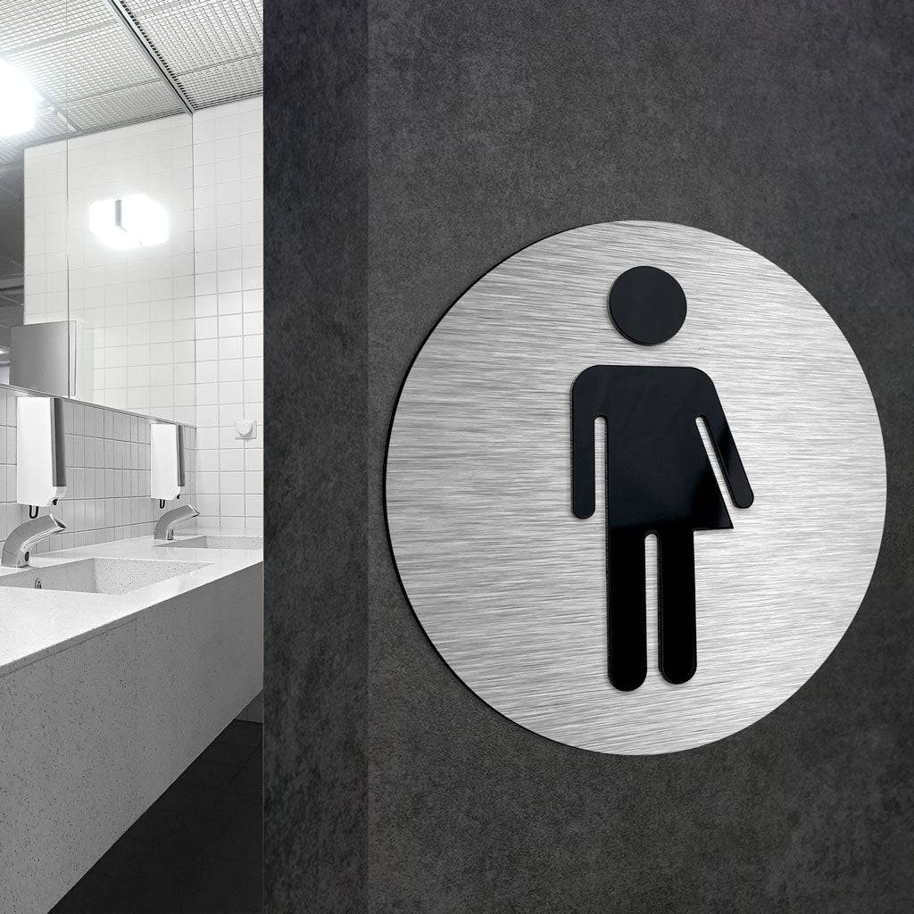 TRANSGENDER BATHROOM SIGN - ALUMADESIGNCO Door Signs - Custom Door Signs For Business & Office