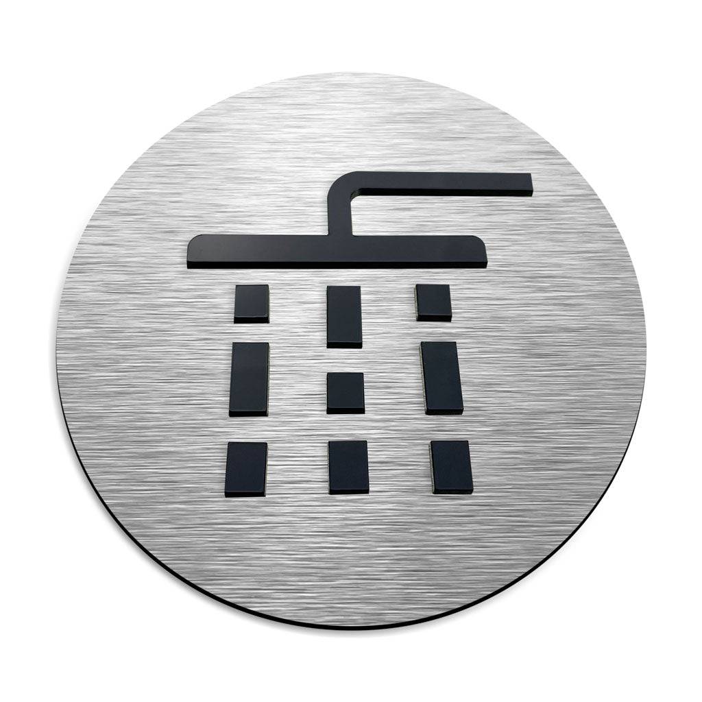 SHOWER ROOM SIGN - ALUMADESIGNCO Door Signs - Custom Door Signs For Business & Office