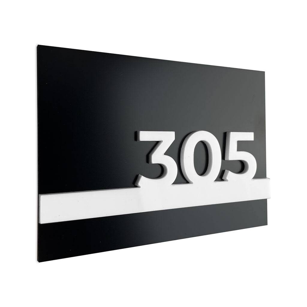 HOTEL DOOR NUMBERS - ALUMADESIGNCO Door Signs - Custom Door Signs For Business & Office