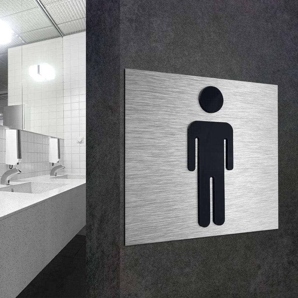 MENS ROOM SIGN - ALUMADESIGNCO Door Signs - Custom Door Signs For Business & Office