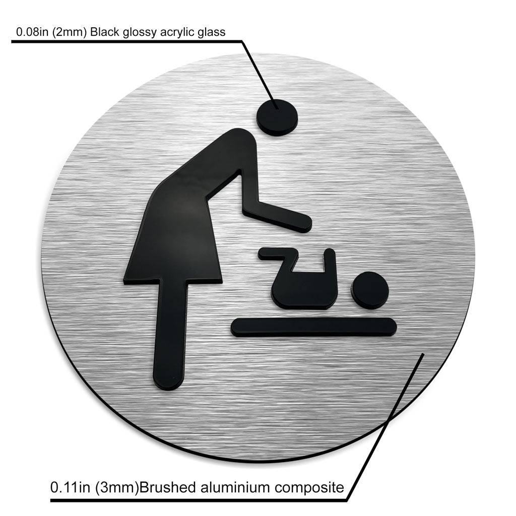 BREASTFEEDING DOOR SIGN - ALUMADESIGNCO Door Signs - Custom Door Signs For Business & Office