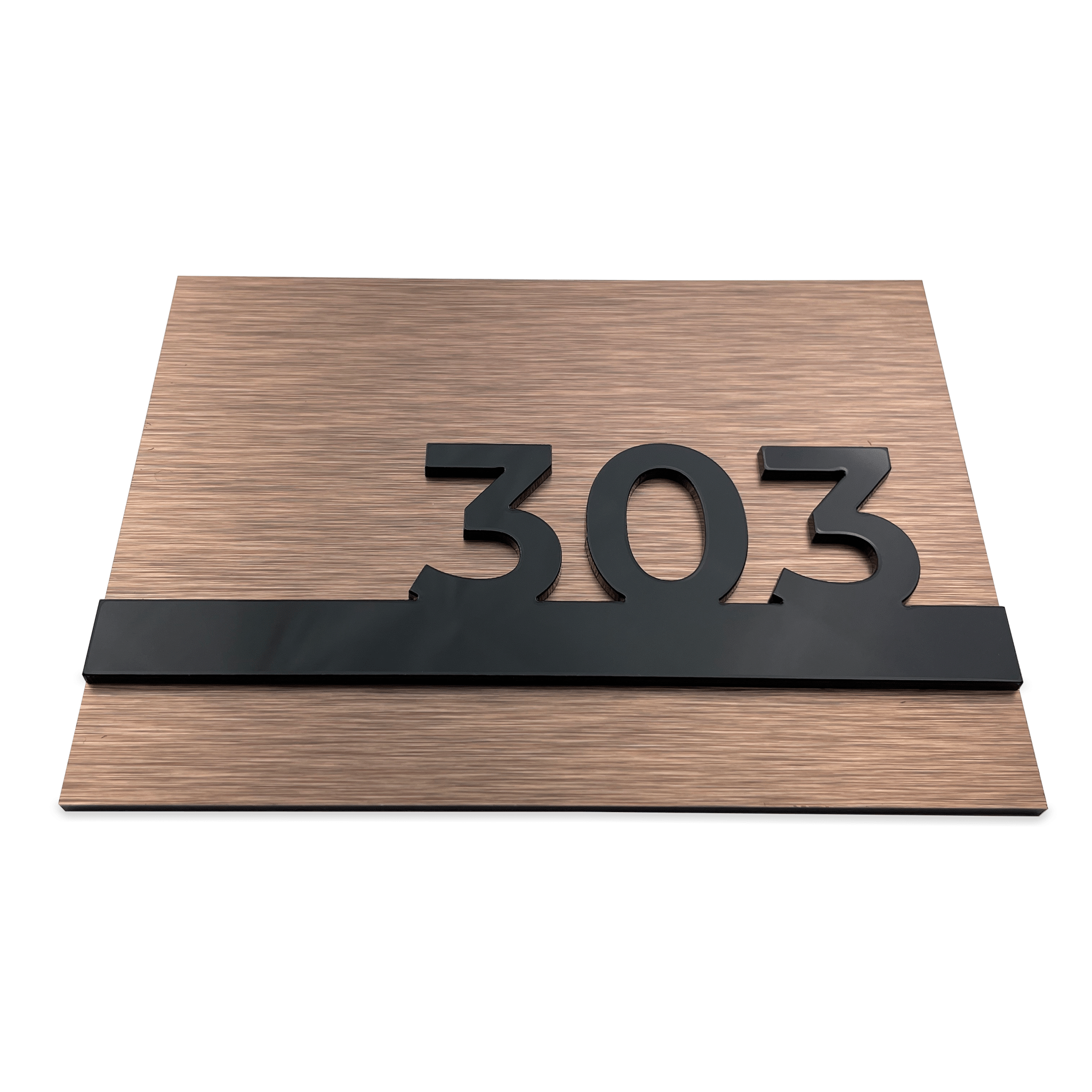 BRONZE HOTEL DOOR SIGNS - ALUMADESIGNCO Door Signs - Custom Door Signs For Business & Office