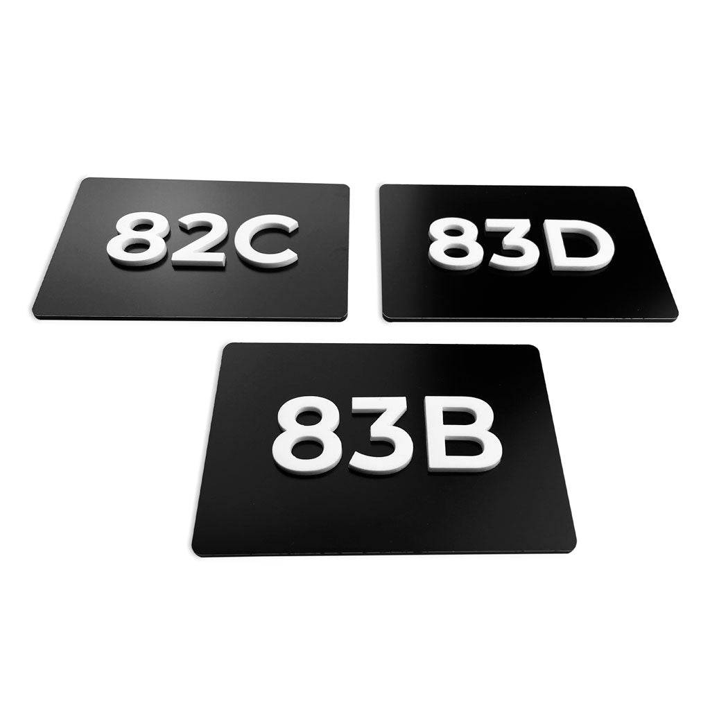 CUSTOM ROOM NUMBER SIGNS - ALUMADESIGNCO Door Signs - Custom Door Signs For Business & Office