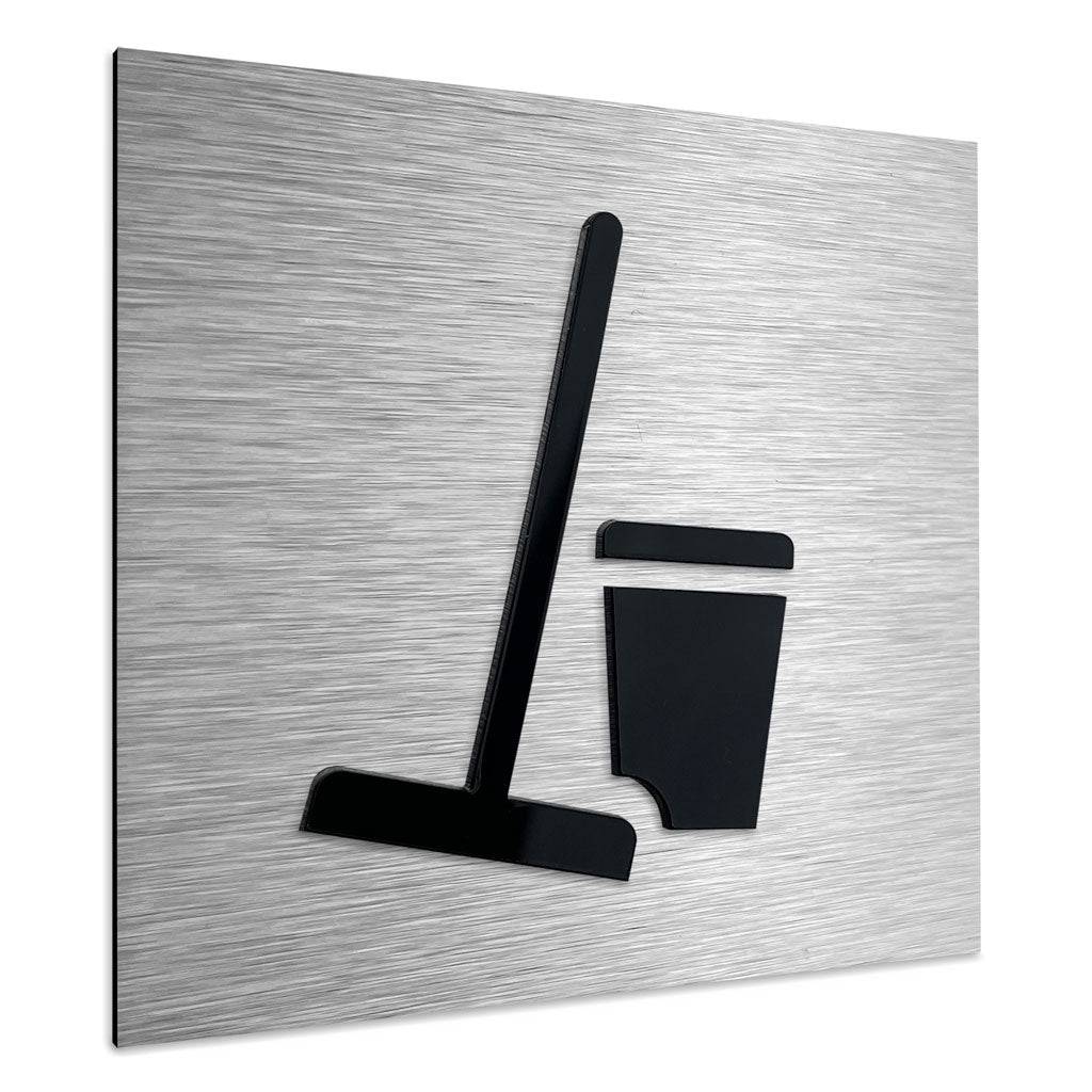SOILED UTILITY ROOM SIGN - ALUMADESIGNCO Door Signs - Custom Door Signs For Business & Office
