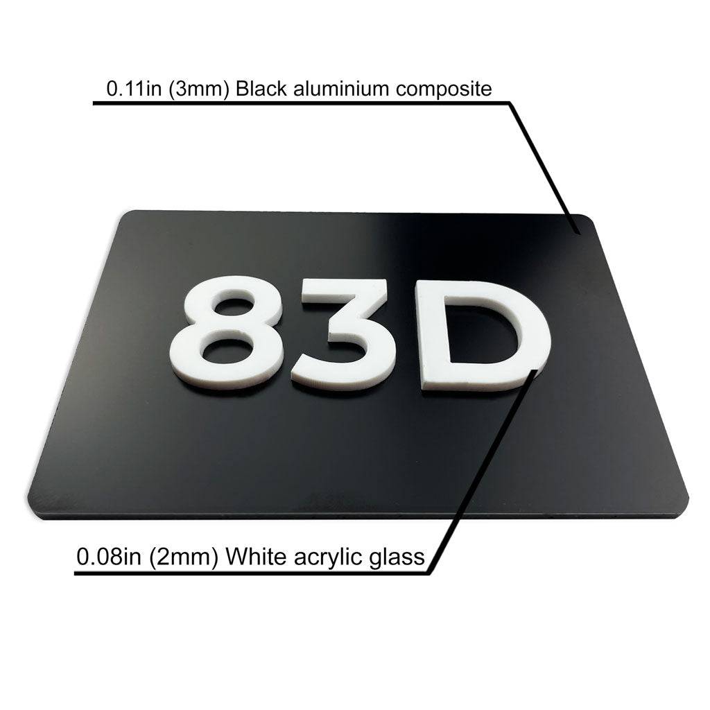 CUSTOM ROOM NUMBER SIGNS - ALUMADESIGNCO Door Signs - Custom Door Signs For Business & Office