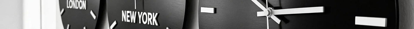 Time Zone Clock - ALUMADESIGNCO