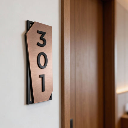 Collection image for: Brushed Bronze "Room Signs"