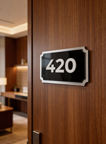 Collection image for: Elegant Door Numbers for Hotels