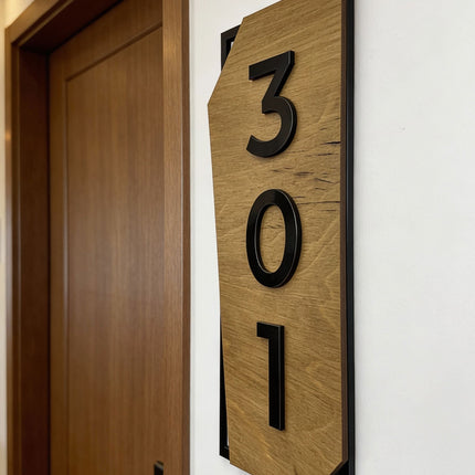 Collection image for: Modern Vertical Room Number Signs