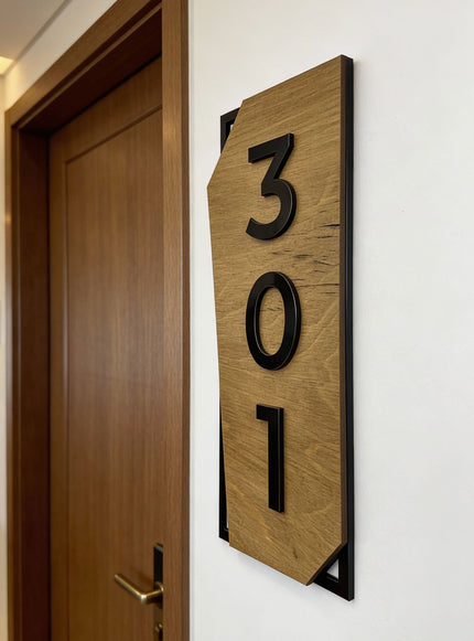 Collection image for: Modern Vertical Room Number Signs